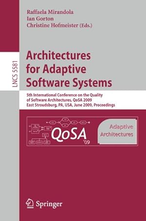 Bild des Verkufers fr Architectures for Adaptive Software Systems zum Verkauf von BuchWeltWeit Ludwig Meier e.K.