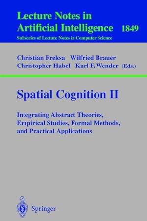 Seller image for Spatial Cognition II for sale by BuchWeltWeit Ludwig Meier e.K.