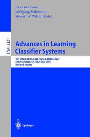 Bild des Verkufers fr Advances in Learning Classifier Systems zum Verkauf von BuchWeltWeit Ludwig Meier e.K.