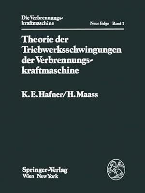 Seller image for Theorie der Triebwerksschwingungen der Verbrennungskraftmaschine for sale by BuchWeltWeit Ludwig Meier e.K.