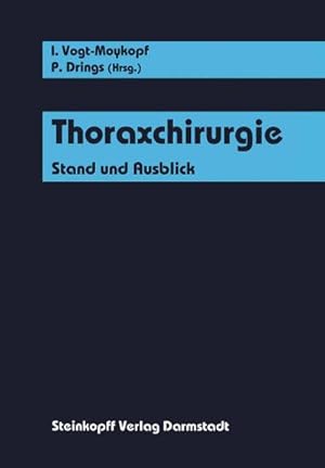 Imagen del vendedor de Thoraxchirurgie a la venta por BuchWeltWeit Ludwig Meier e.K.