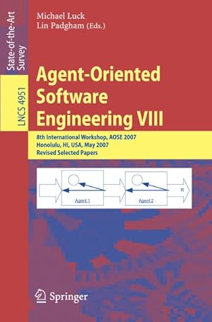 Immagine del venditore per Agent-Oriented Software Engineering VIII venduto da BuchWeltWeit Ludwig Meier e.K.