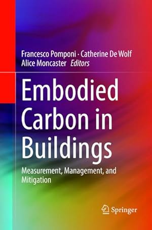 Seller image for Embodied Carbon in Buildings for sale by BuchWeltWeit Ludwig Meier e.K.