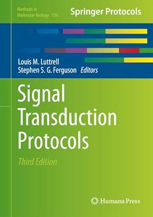 Immagine del venditore per Signal Transduction Protocols venduto da BuchWeltWeit Ludwig Meier e.K.