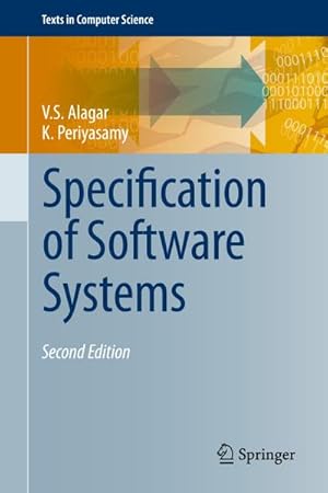 Imagen del vendedor de Specification of Software Systems a la venta por BuchWeltWeit Ludwig Meier e.K.