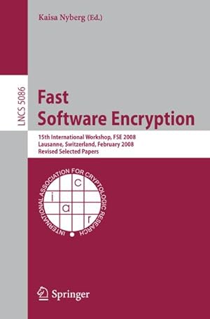 Immagine del venditore per Fast Software Encryption venduto da BuchWeltWeit Ludwig Meier e.K.