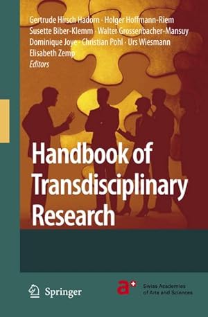 Seller image for Handbook of Transdisciplinary Research for sale by BuchWeltWeit Ludwig Meier e.K.