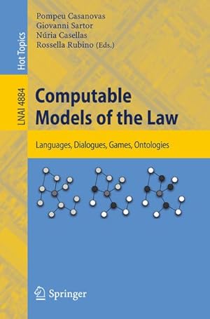 Immagine del venditore per Computable Models of the Law venduto da BuchWeltWeit Ludwig Meier e.K.