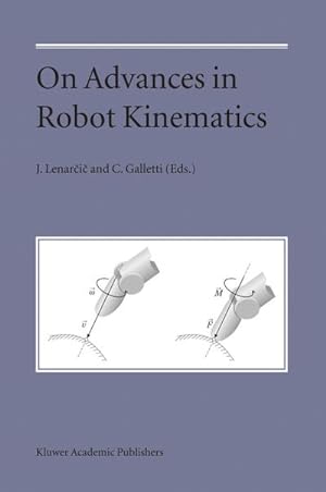 Seller image for On Advances in Robot Kinematics for sale by BuchWeltWeit Ludwig Meier e.K.