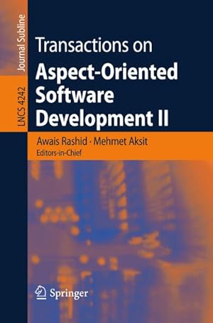 Seller image for Transactions on Aspect-Oriented Software Development II for sale by BuchWeltWeit Ludwig Meier e.K.