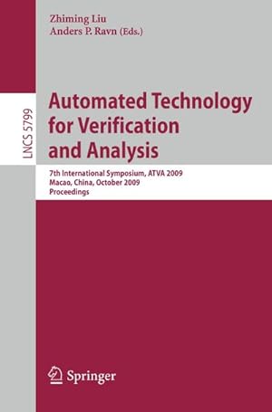 Seller image for Automated Technology for Verification and Analysis for sale by BuchWeltWeit Ludwig Meier e.K.