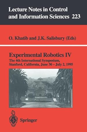 Seller image for Experimental Robotics IV for sale by BuchWeltWeit Ludwig Meier e.K.