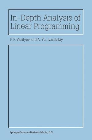 Seller image for In-Depth Analysis of Linear Programming for sale by BuchWeltWeit Ludwig Meier e.K.