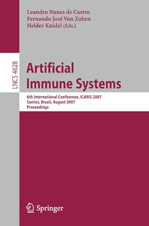 Immagine del venditore per Artificial Immune Systems venduto da BuchWeltWeit Ludwig Meier e.K.