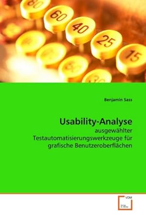 Immagine del venditore per Usability-Analyse venduto da BuchWeltWeit Ludwig Meier e.K.