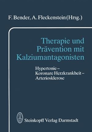 Imagen del vendedor de Therapie und Prvention mit Kalziumantagonisten a la venta por BuchWeltWeit Ludwig Meier e.K.