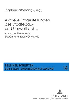 Seller image for Aktuelle Fragestellungen des Stdtebau- und Umweltrechts for sale by BuchWeltWeit Ludwig Meier e.K.