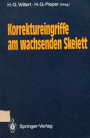 Seller image for Korrektureingriffe am wachsenden Skelett for sale by BuchWeltWeit Ludwig Meier e.K.