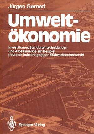 Seller image for Umweltkonomie for sale by BuchWeltWeit Ludwig Meier e.K.