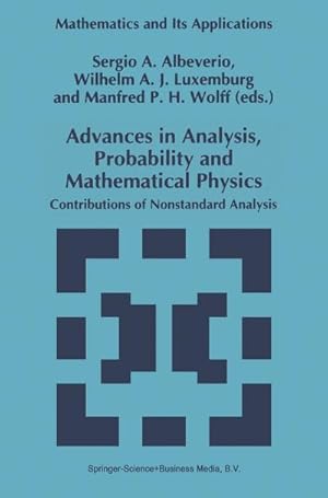 Imagen del vendedor de Advances in Analysis, Probability and Mathematical Physics a la venta por BuchWeltWeit Ludwig Meier e.K.