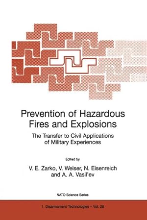 Imagen del vendedor de Prevention of Hazardous Fires and Explosions a la venta por BuchWeltWeit Ludwig Meier e.K.
