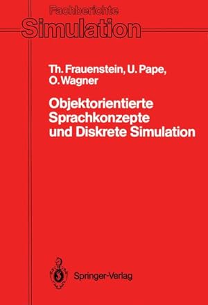 Seller image for Objektorientierte Sprachkonzepte und Diskrete Simulation for sale by BuchWeltWeit Ludwig Meier e.K.