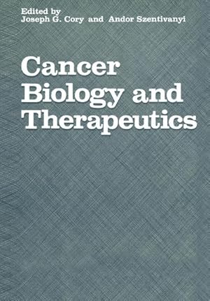 Immagine del venditore per Cancer Biology and Therapeutics venduto da BuchWeltWeit Ludwig Meier e.K.