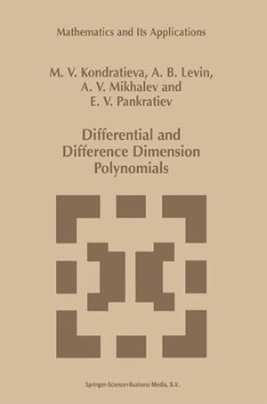 Seller image for Differential and Difference Dimension Polynomials for sale by BuchWeltWeit Ludwig Meier e.K.