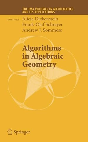 Seller image for Algorithms in Algebraic Geometry for sale by BuchWeltWeit Ludwig Meier e.K.