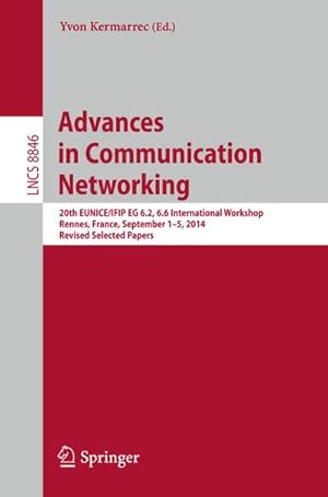 Immagine del venditore per Advances in Communication Networking venduto da BuchWeltWeit Ludwig Meier e.K.