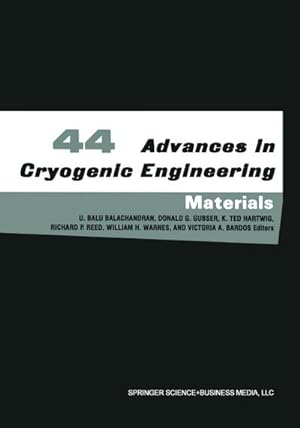 Imagen del vendedor de Advances in Cryogenic Engineering Materials a la venta por BuchWeltWeit Ludwig Meier e.K.