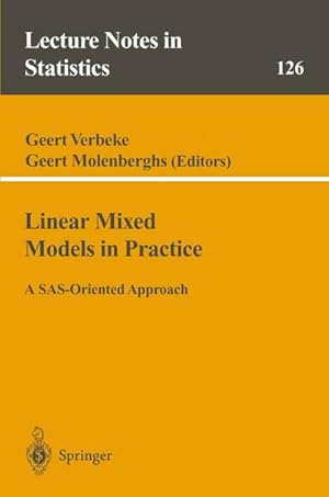 Image du vendeur pour Linear Mixed Models in Practice mis en vente par BuchWeltWeit Ludwig Meier e.K.