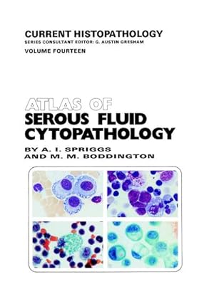 Imagen del vendedor de Atlas of Serous Fluid Cytopathology a la venta por BuchWeltWeit Ludwig Meier e.K.