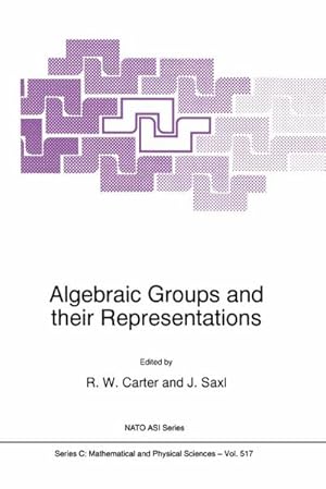 Immagine del venditore per Algebraic Groups and their Representations venduto da BuchWeltWeit Ludwig Meier e.K.