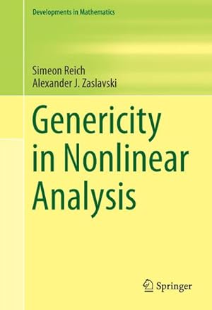 Seller image for Genericity in Nonlinear Analysis for sale by BuchWeltWeit Ludwig Meier e.K.