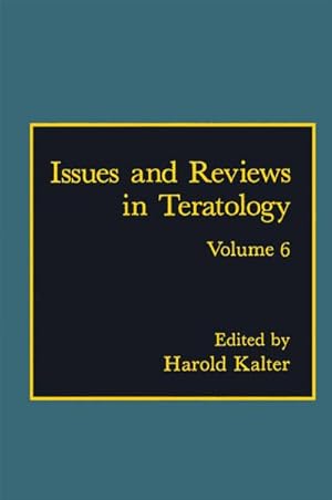 Imagen del vendedor de Issues and Reviews in Teratology a la venta por BuchWeltWeit Ludwig Meier e.K.