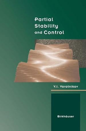 Image du vendeur pour Partial Stability and Control mis en vente par BuchWeltWeit Ludwig Meier e.K.
