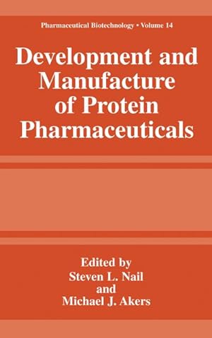 Immagine del venditore per Development and Manufacture of Protein Pharmaceuticals venduto da BuchWeltWeit Ludwig Meier e.K.