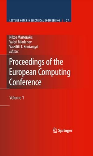 Immagine del venditore per Proceedings of the European Computing Conference venduto da BuchWeltWeit Ludwig Meier e.K.