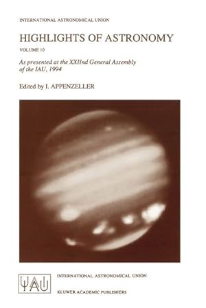 Bild des Verkufers fr Highlights of Astronomy zum Verkauf von BuchWeltWeit Ludwig Meier e.K.