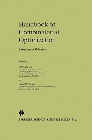 Seller image for Handbook of Combinatorial Optimization for sale by BuchWeltWeit Ludwig Meier e.K.