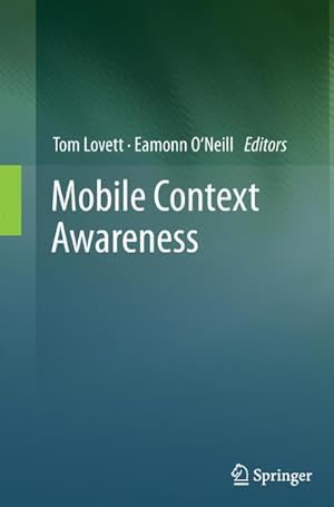 Immagine del venditore per Mobile Context Awareness venduto da BuchWeltWeit Ludwig Meier e.K.