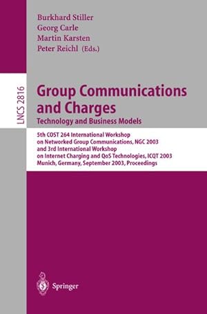 Immagine del venditore per Group Communications and Charges; Technology and Business Models venduto da BuchWeltWeit Ludwig Meier e.K.