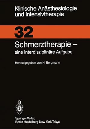 Seller image for Schmerztherapie for sale by BuchWeltWeit Ludwig Meier e.K.