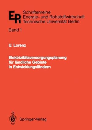 Seller image for Elektrizittsversorgungsplanung fr lndliche Gebiete in Entwicklungslndern for sale by BuchWeltWeit Ludwig Meier e.K.