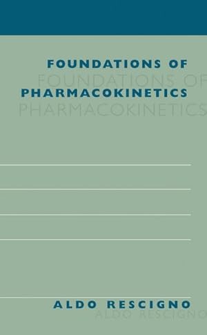 Imagen del vendedor de Foundations of Pharmacokinetics a la venta por BuchWeltWeit Ludwig Meier e.K.