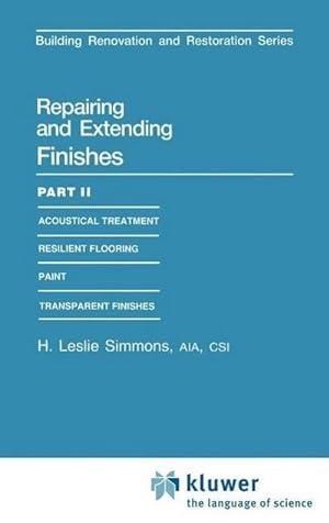 Seller image for Repairing and Extending Finishes for sale by BuchWeltWeit Ludwig Meier e.K.