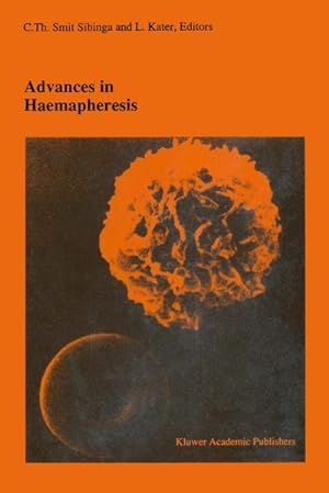 Immagine del venditore per Advances in haemapheresis venduto da BuchWeltWeit Ludwig Meier e.K.