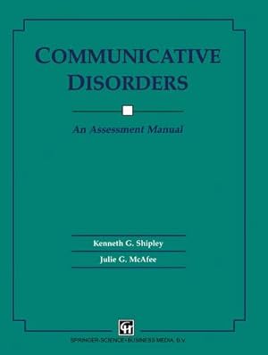 Seller image for Communicative Disorders for sale by BuchWeltWeit Ludwig Meier e.K.