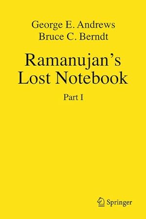 Bild des Verkufers fr Ramanujan's Lost Notebook zum Verkauf von BuchWeltWeit Ludwig Meier e.K.